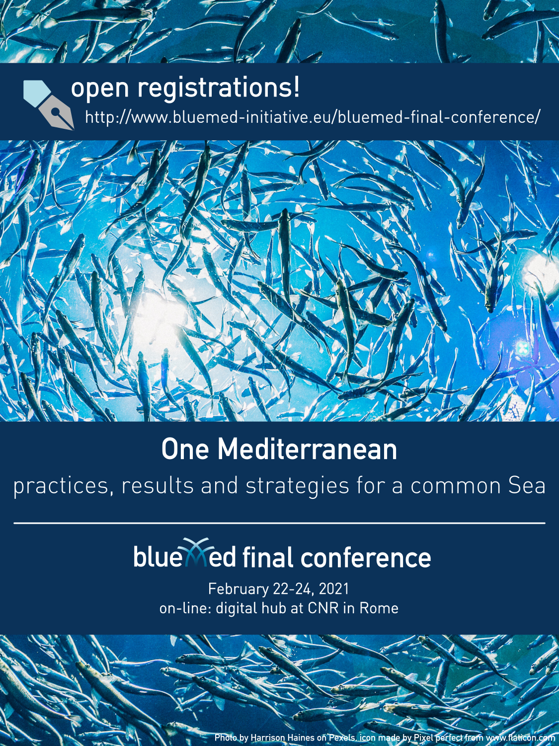 BlueMed Final Conference - "One Mediterranean: practices, results and strategies for a common Sea" 